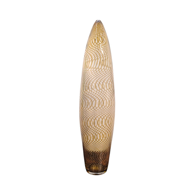 Tall Water Vessel Amber