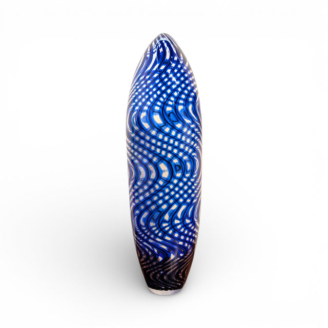Tall Water Vessel Blue