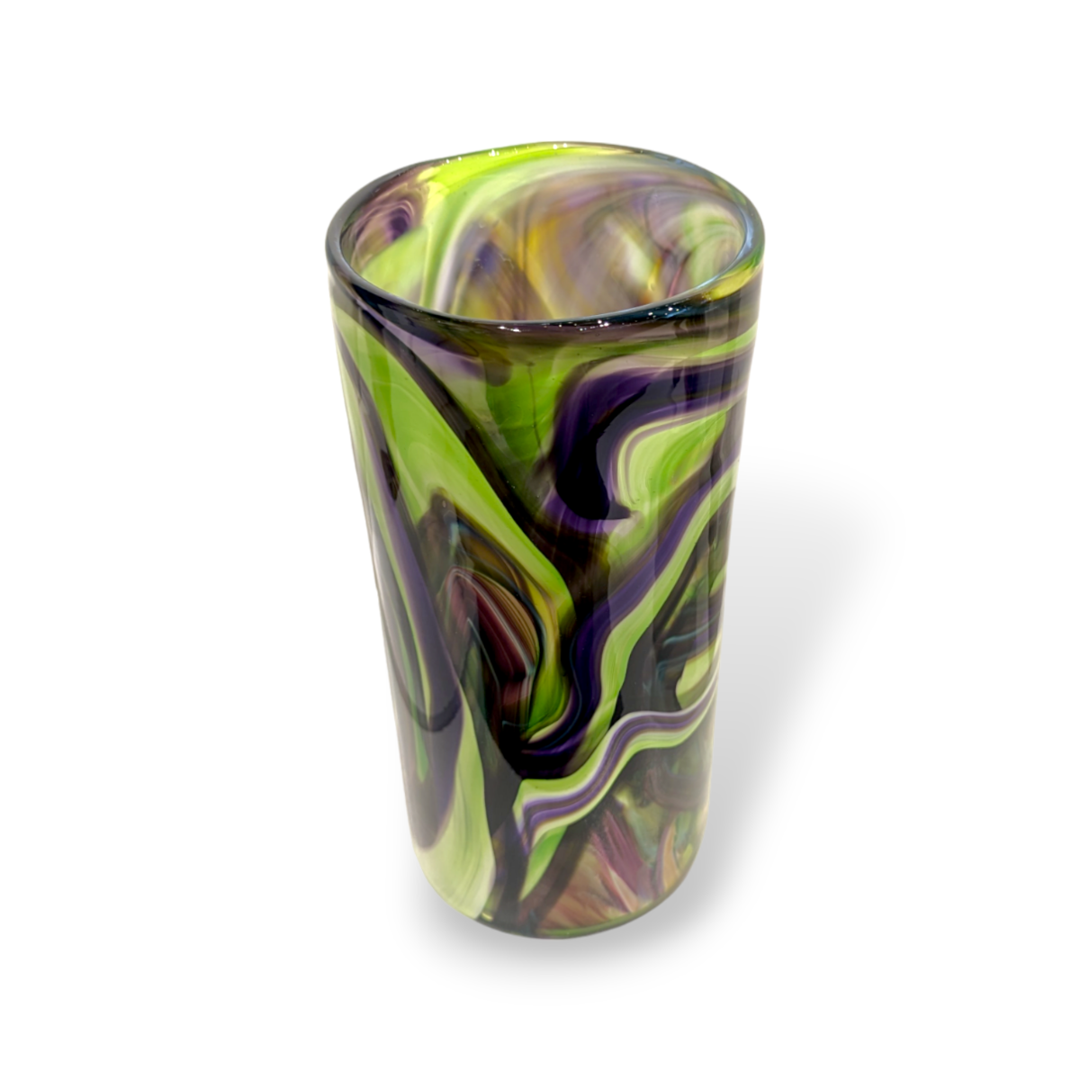 Green Turaco Vase