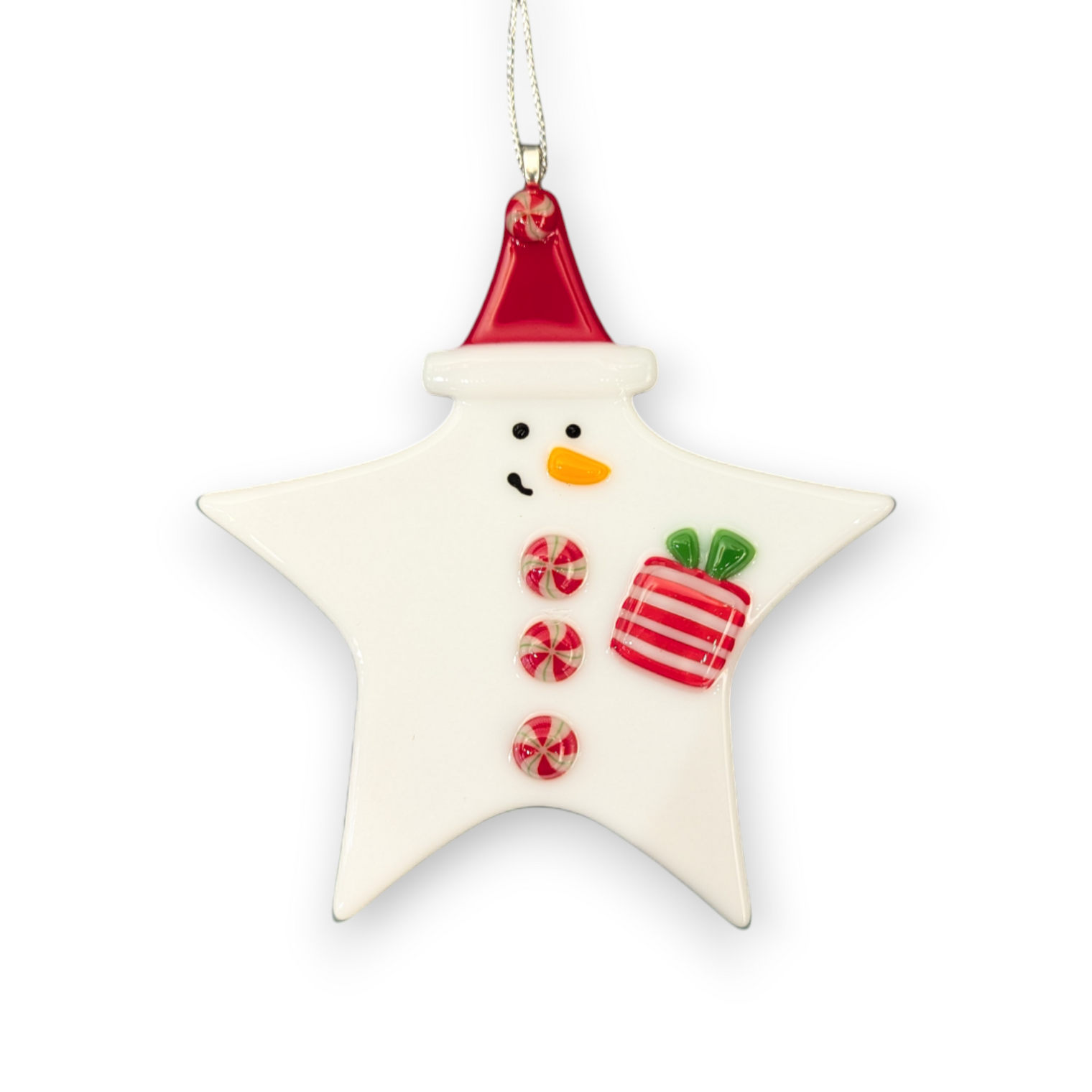 Star Snowman Ornament