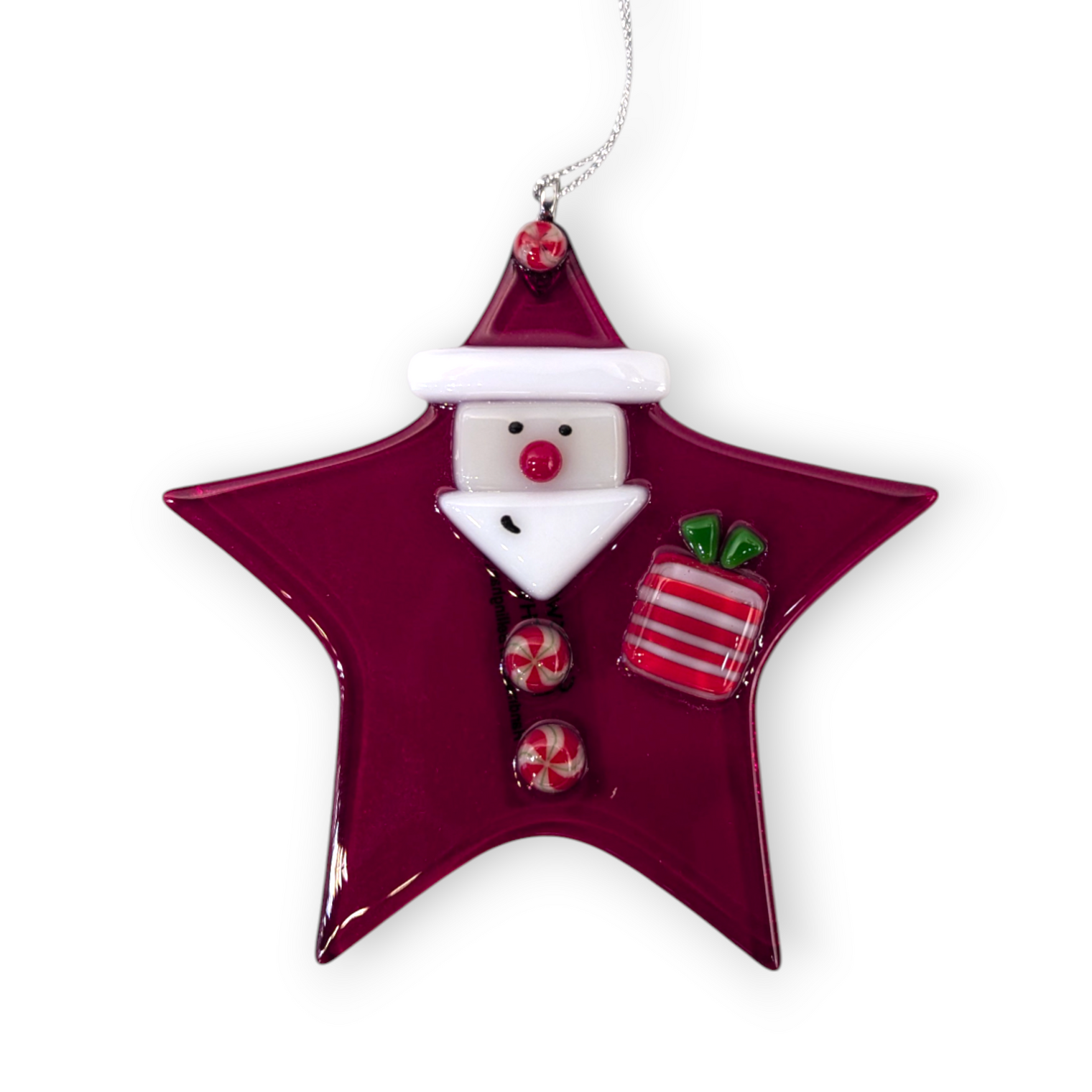 Star Santa Ornament