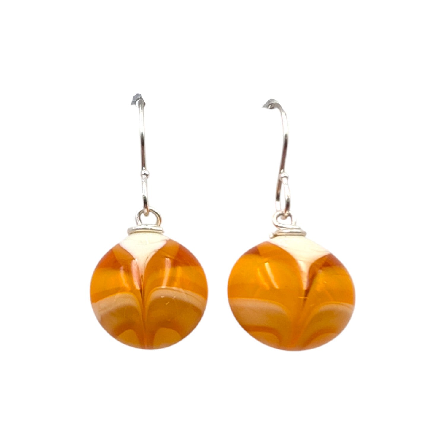 Feathered Bead Earrings