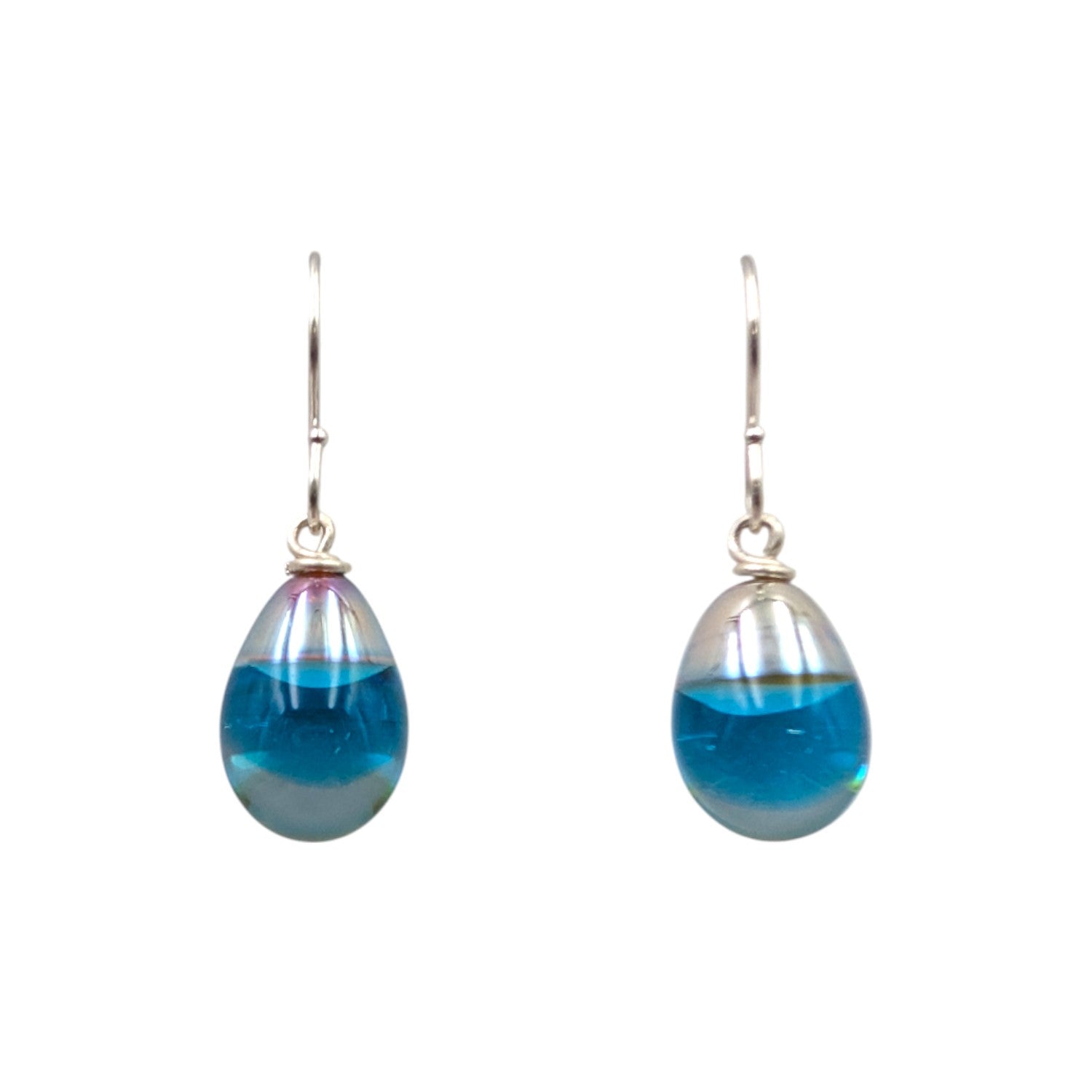 Silvered Aqua Drops