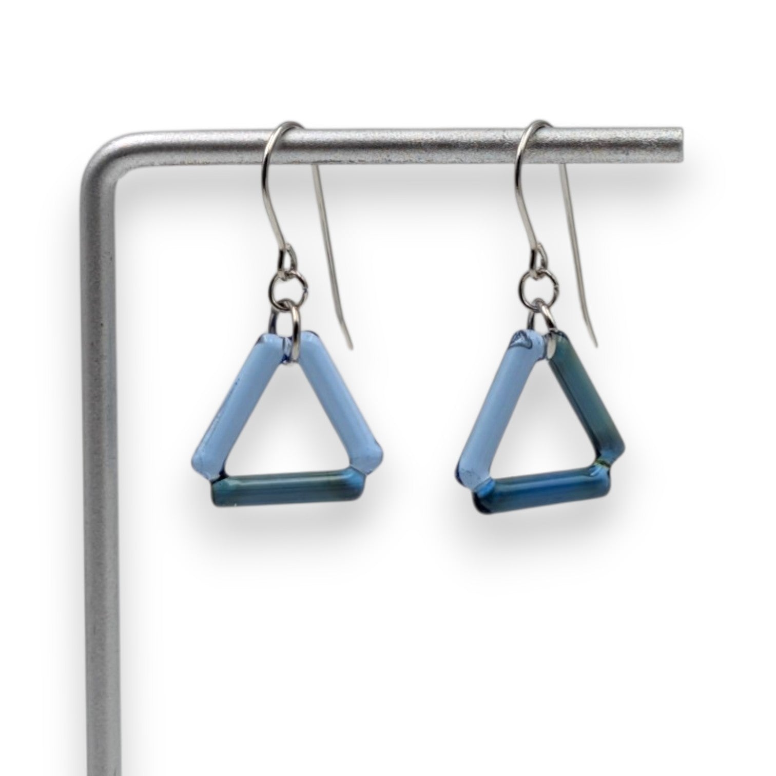 Small Triangle Earrings