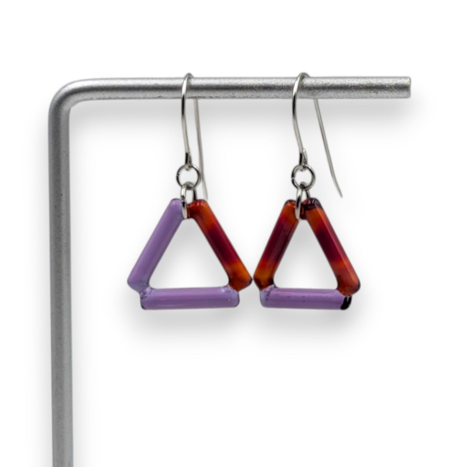 Small Triangle Earrings