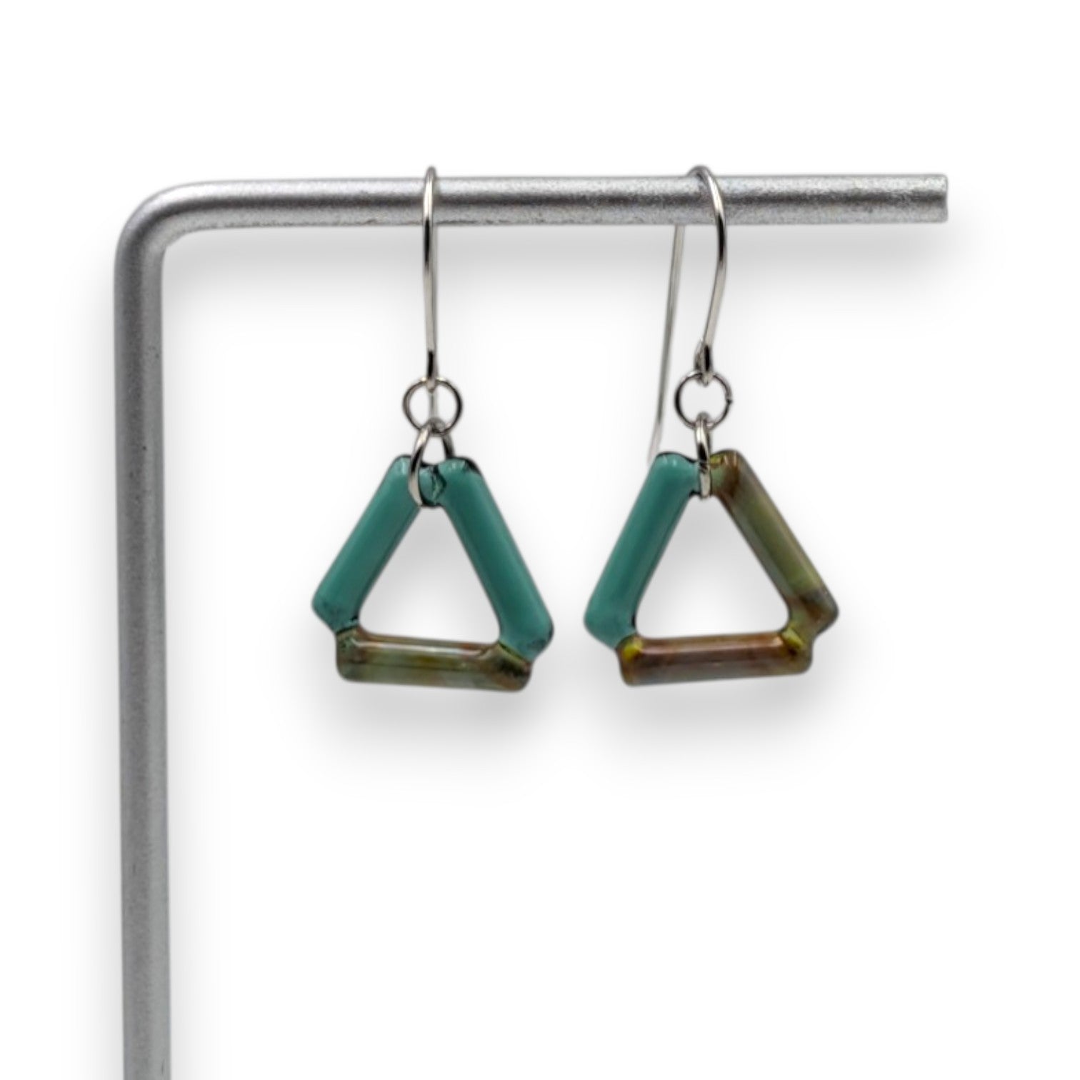 Small Triangle Earrings
