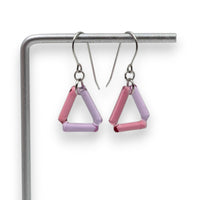 Small Triangle Earrings