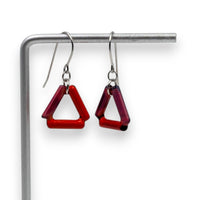Small Triangle Earrings