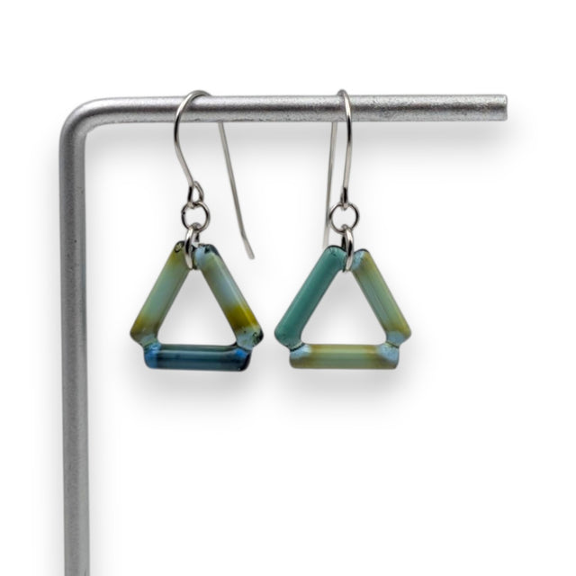 Small Triangle Earrings
