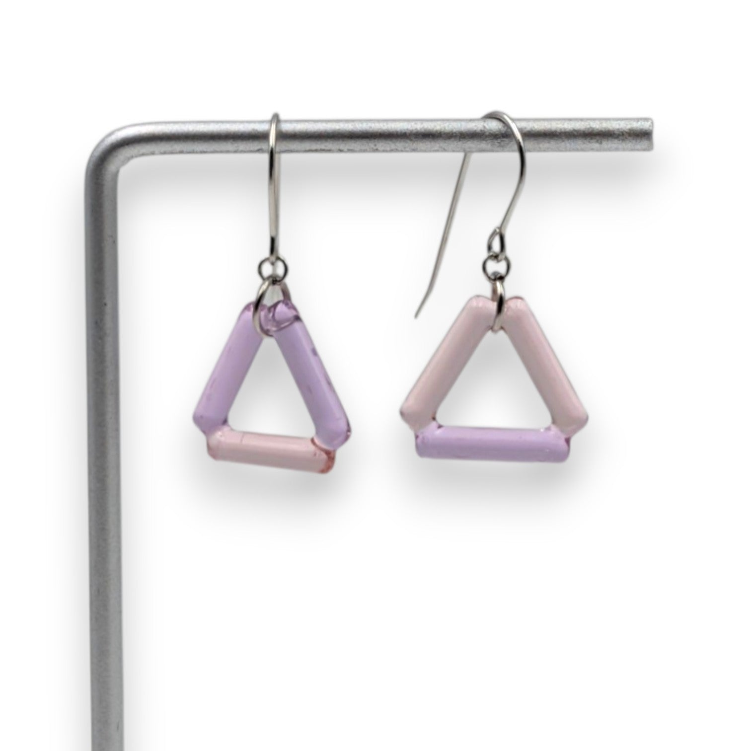 Small Triangle Earrings