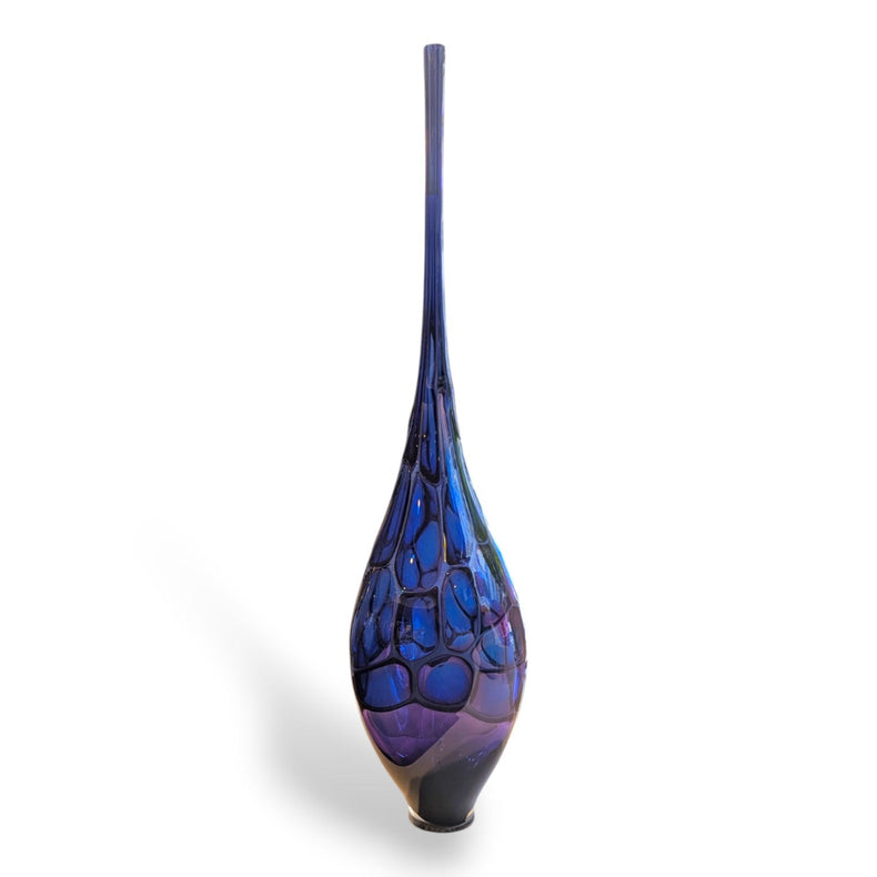 Blue & Purple Murrine Bottle