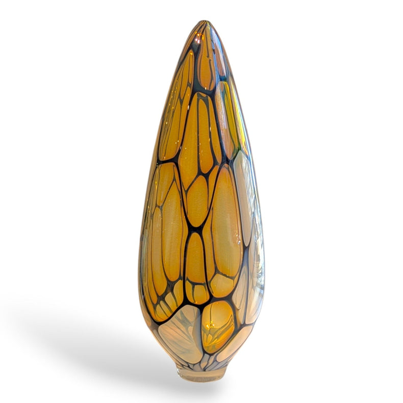 White & Gold Murrine Form