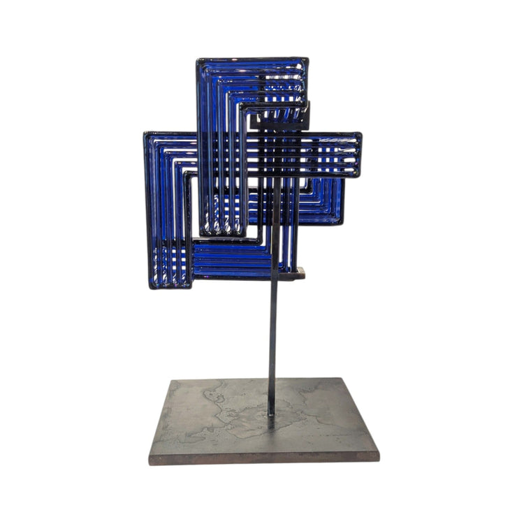 Cobalt Trefoil Knot