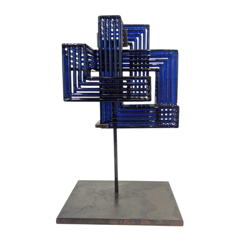 Cobalt Trefoil Knot