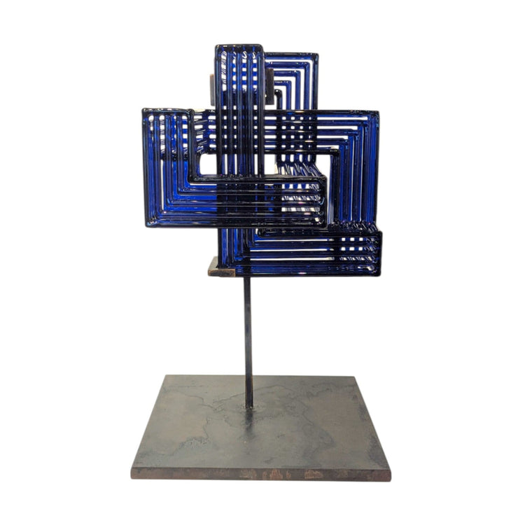Cobalt Trefoil Knot