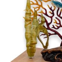 Marine Sculpture - Fan Coral with Kelp