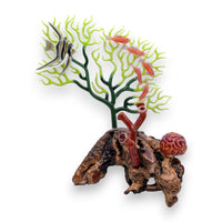 Marine Sculpture - Fan Coral and Angelfish