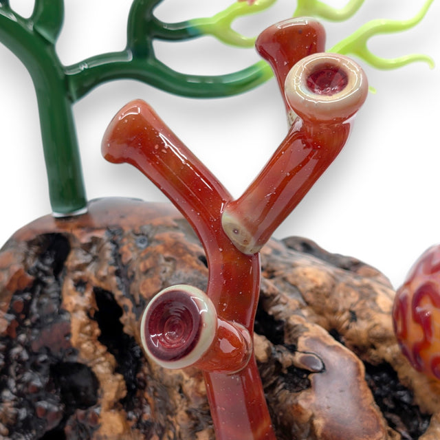 Marine Sculpture - Fan Coral and Angelfish