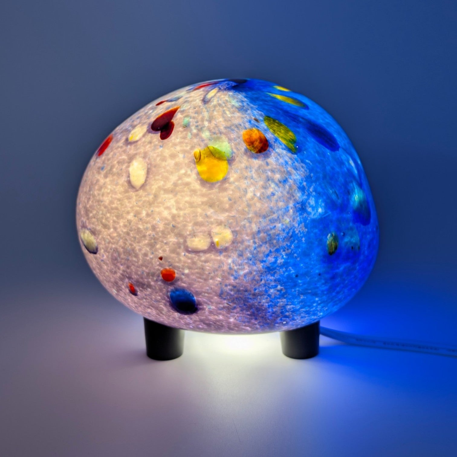 River Rock Lamp