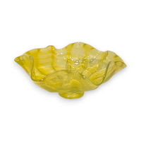 Small Multicolor Fluted Bowl