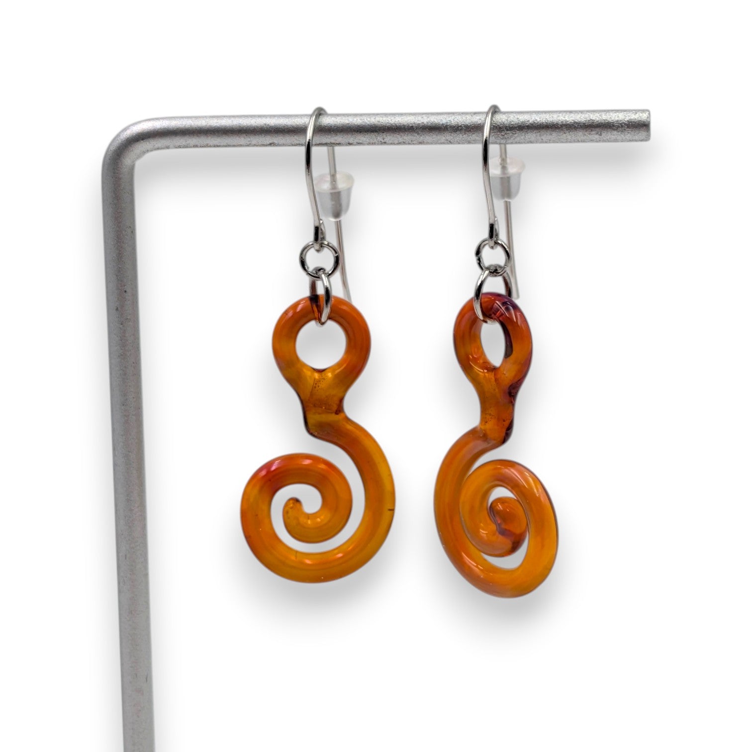 Spiral Hoop Earrings
