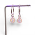 Opal & Sterling Hoop Earrings