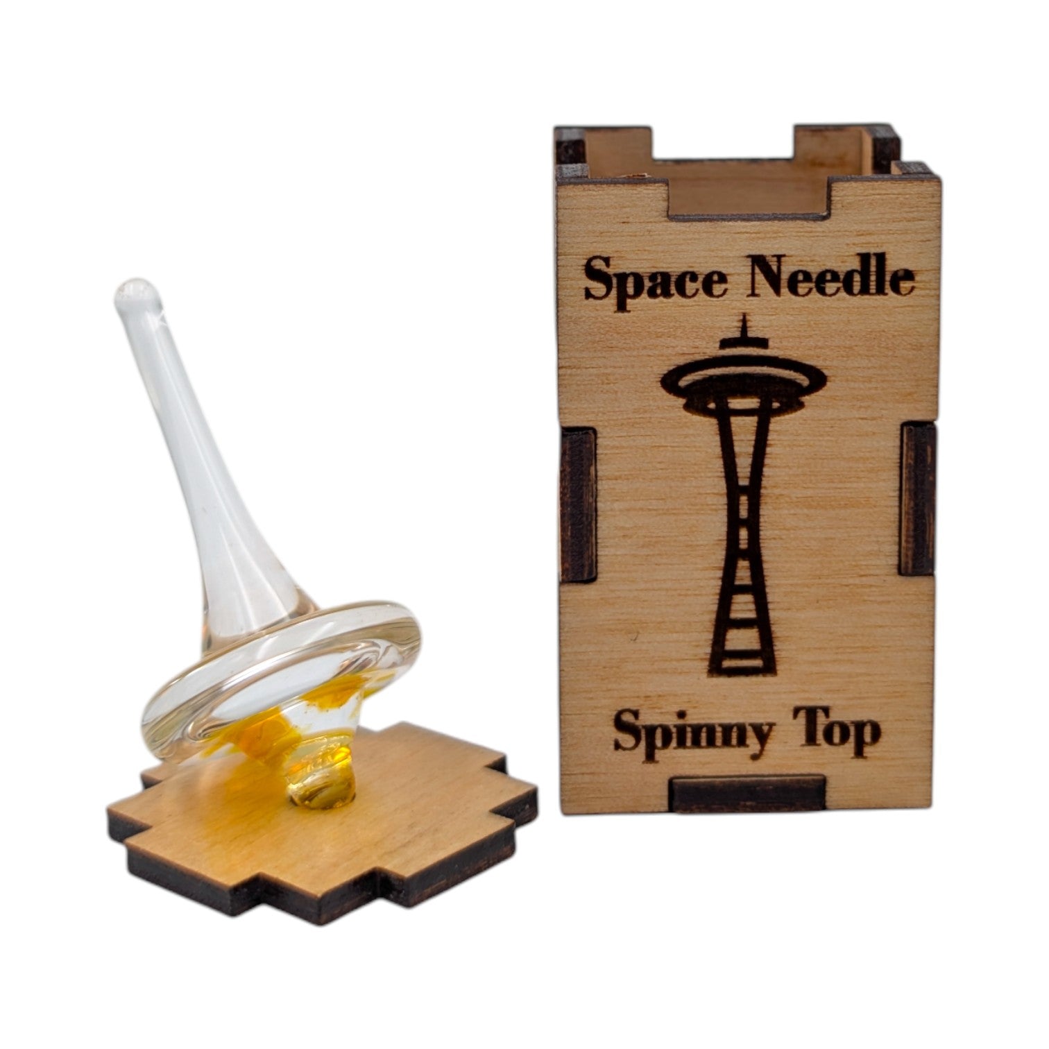 Space Needle Spinny Top