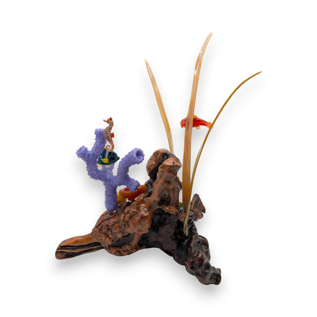 Marine Sculpture - Crabs, Anemone, and Branch Coral