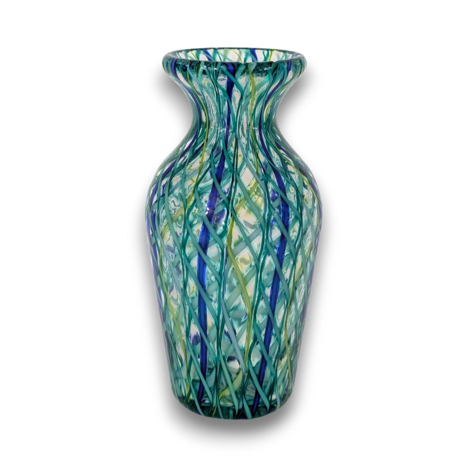 Fancy Cane Vase