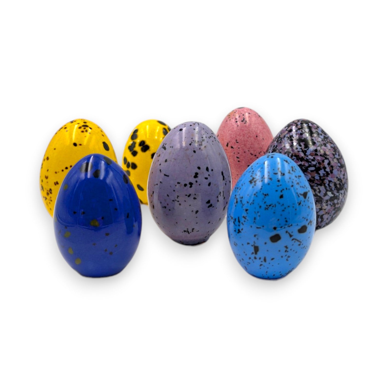 Speckled Glass Egg
