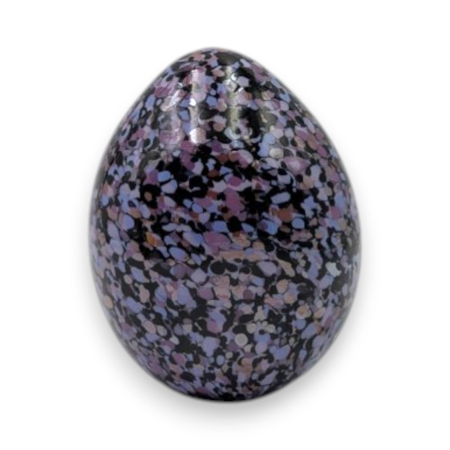 Speckled Glass Egg