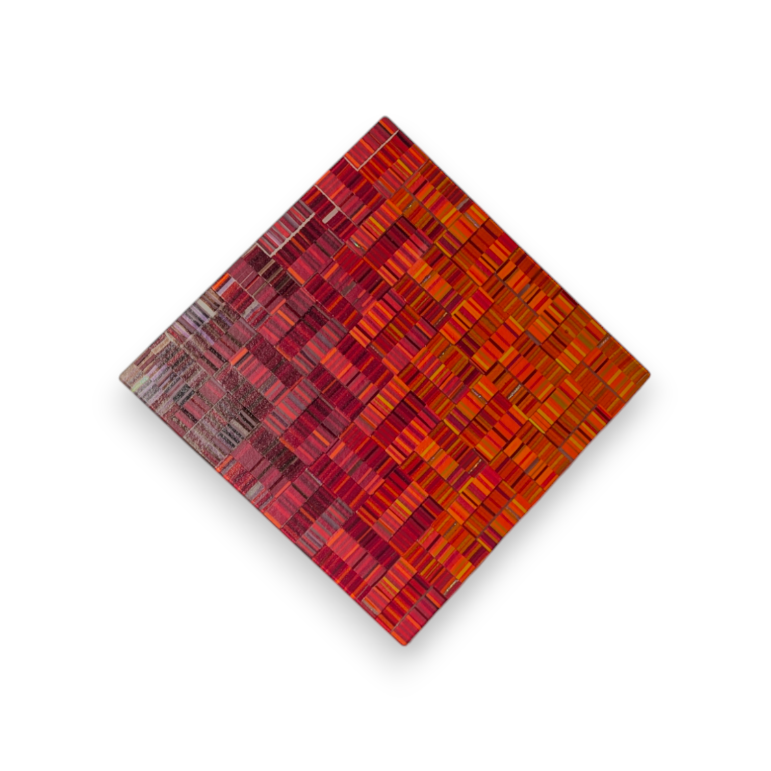 Evening -  Small Color Shift Wall Panel Square