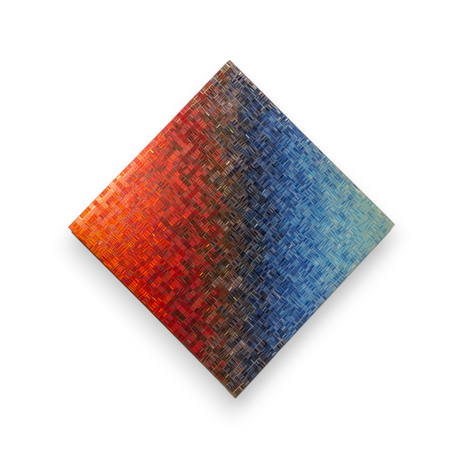 Fire & Ice - Large Color Shift Wall Square