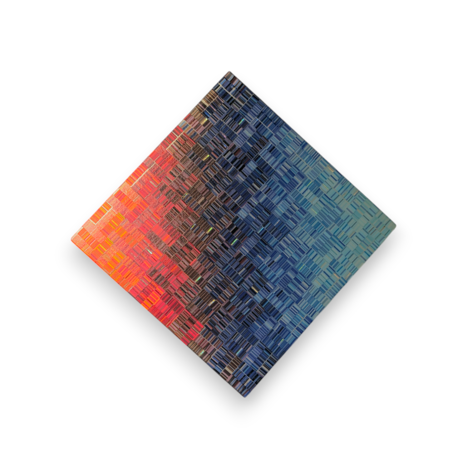 Fire & Ice - Medium Color Shift Wall Square