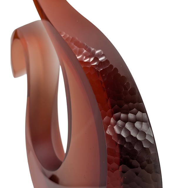 Burgundy Gesture with Effect