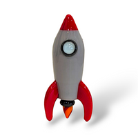 Gray Red-Fin Rocketship