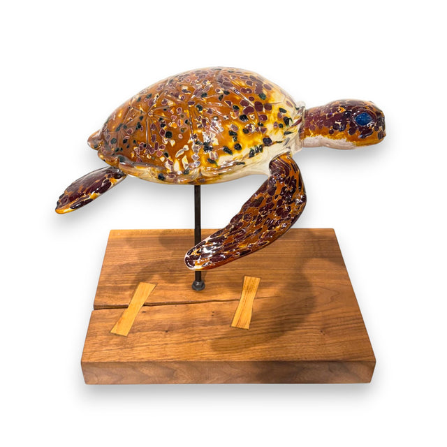 SGS Turtle on Wood Base 2