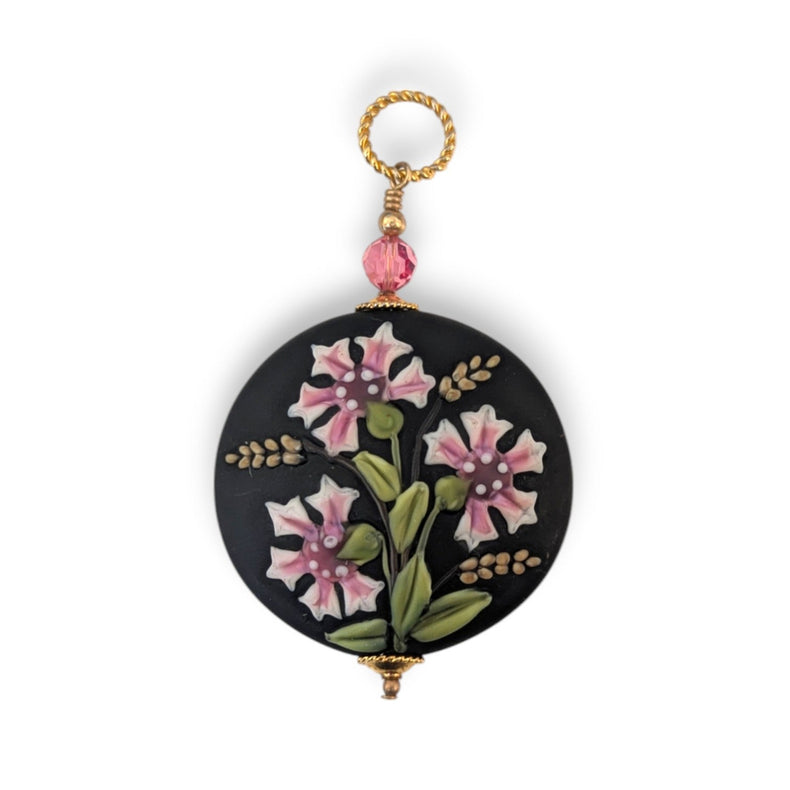 Cornflower and Wheat Pendant