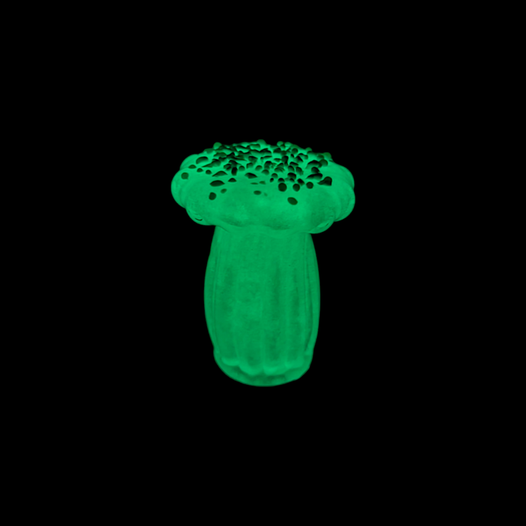 Glow Mushroom Paperweight