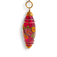 Fushia Floral Murrini Pendant