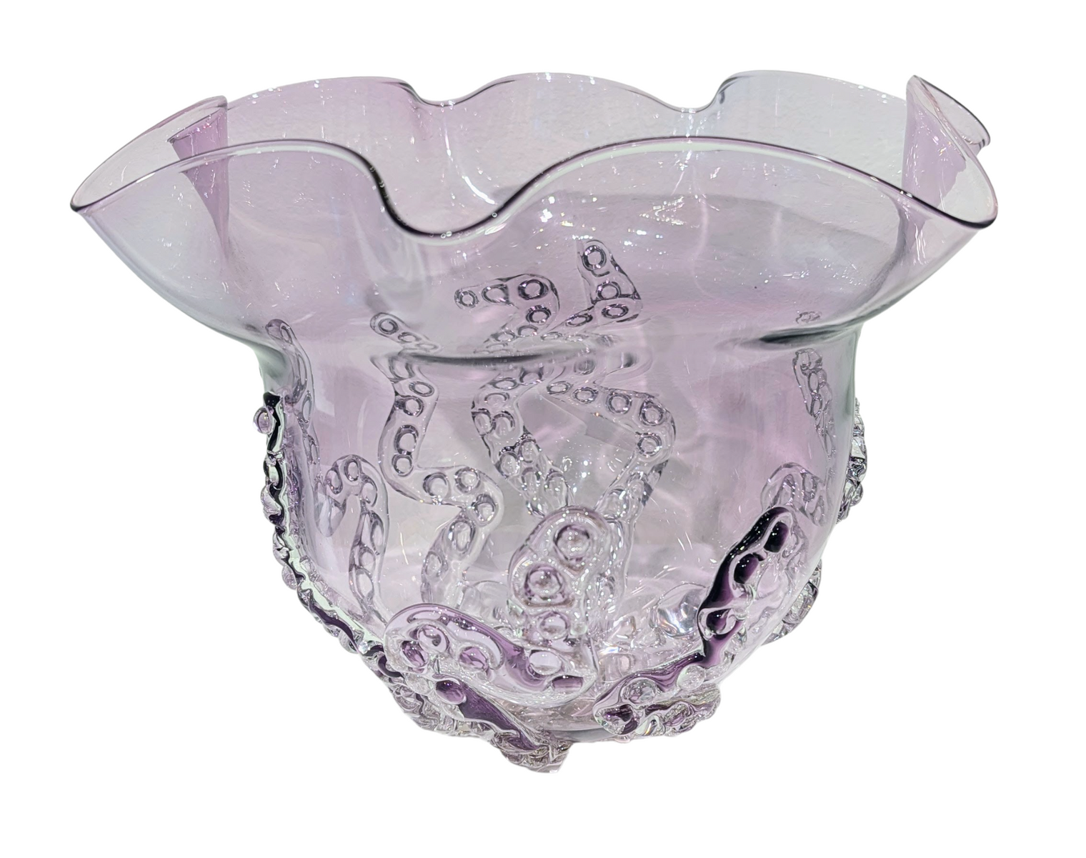 Kraken Vase Light Purple