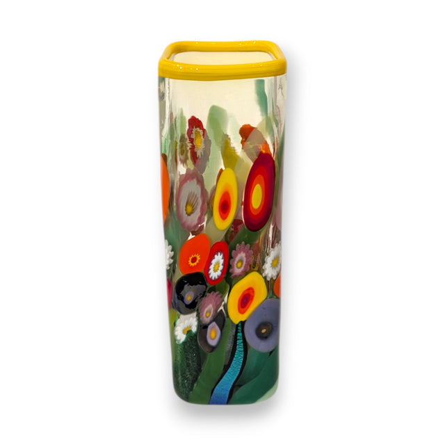 Small Square Flower Vase