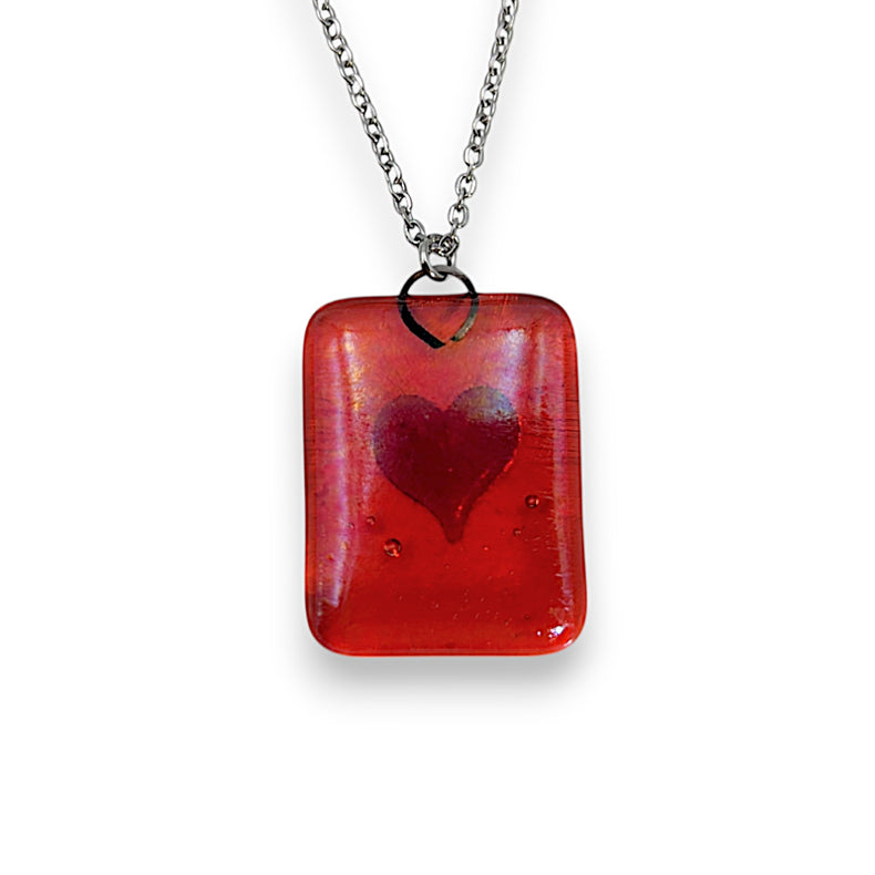 Imprint Heart Necklace