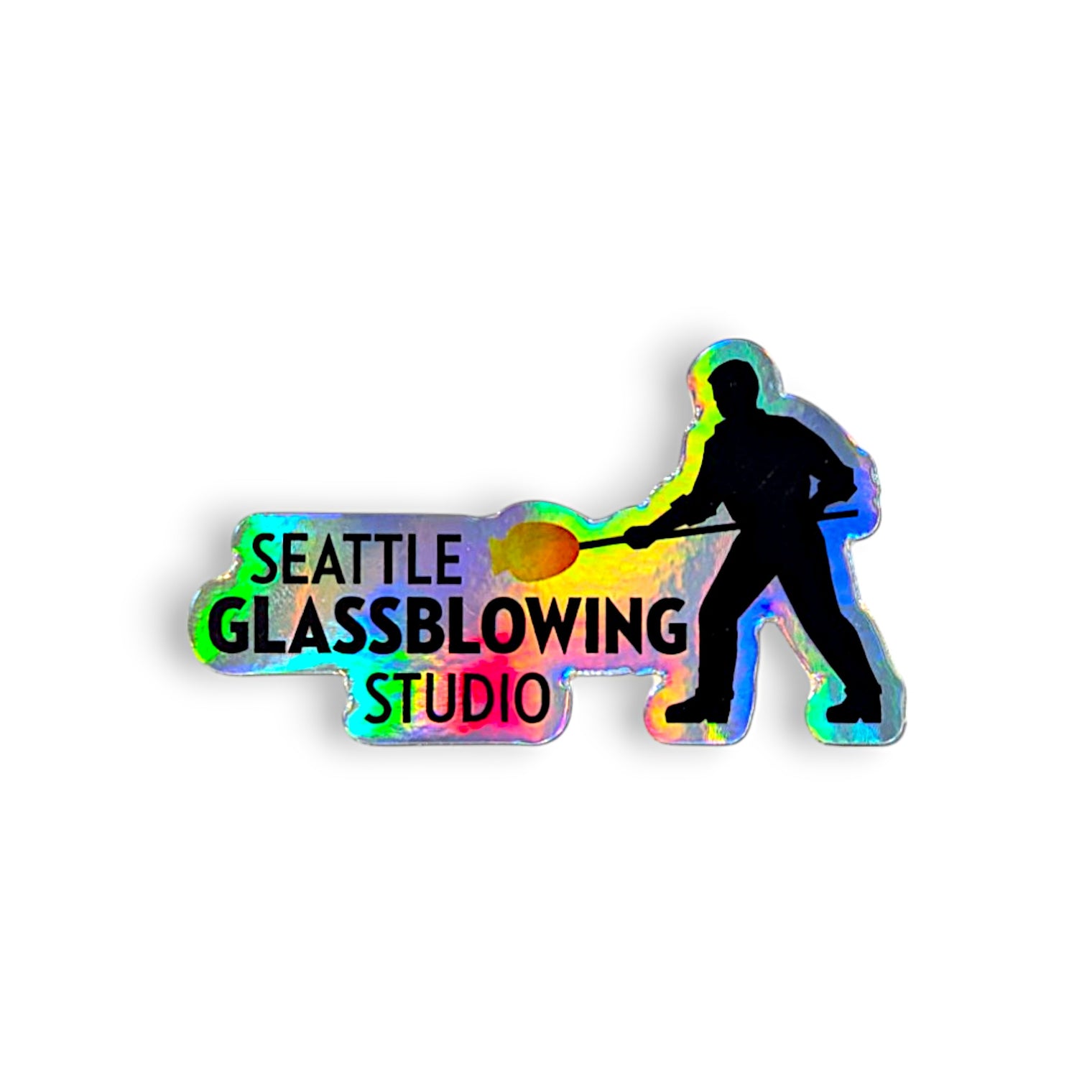 Sticker Holographic Logo
