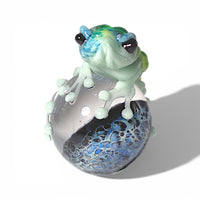 Frog on Vortex Marble sm
