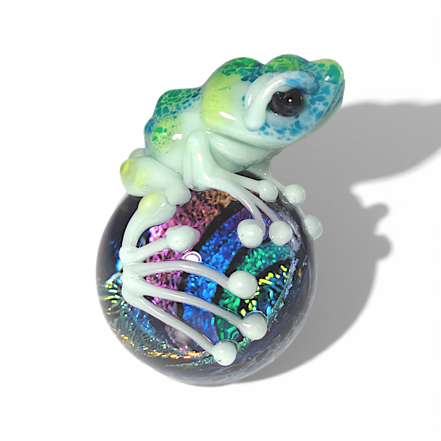 Frog on Vortex Marble sm