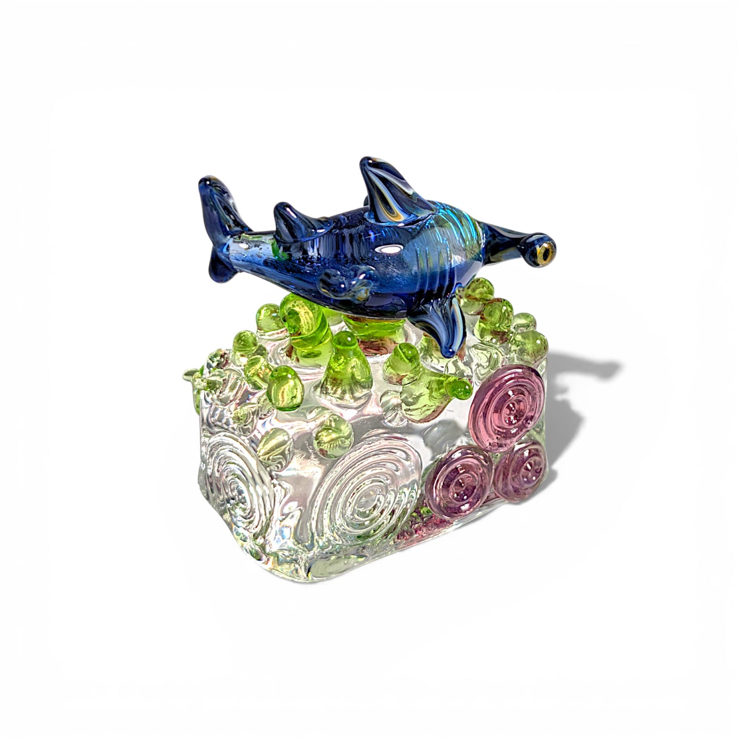 Dichroic Shark on Ice