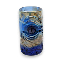 Cobalt Monster Shot Glass with Eyeball