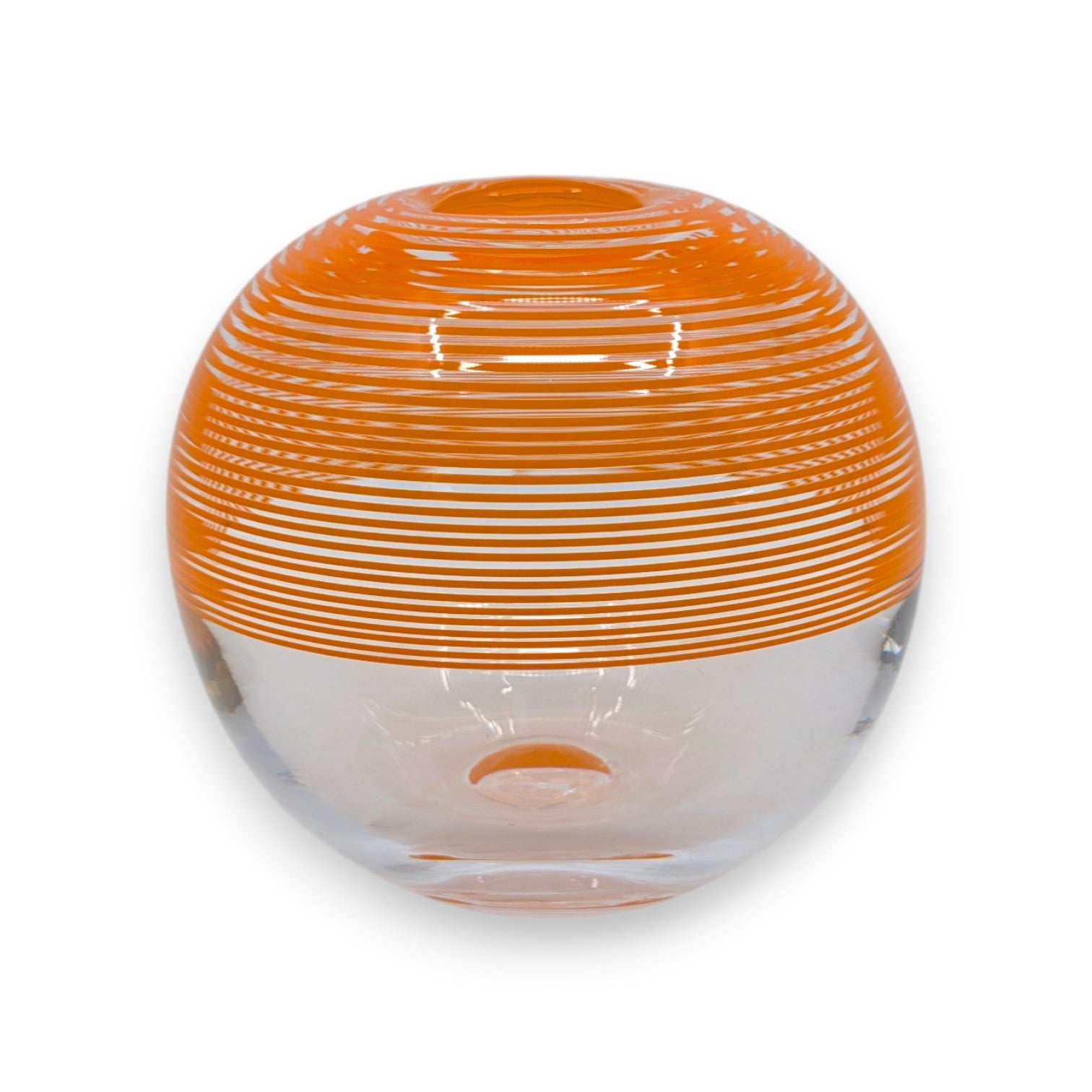 Glass Studio Toos 百華 Vermillion オレンジ Two Tone Studios – Seattle Glassblowing Studio