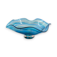 Small Multicolor Fluted Bowl